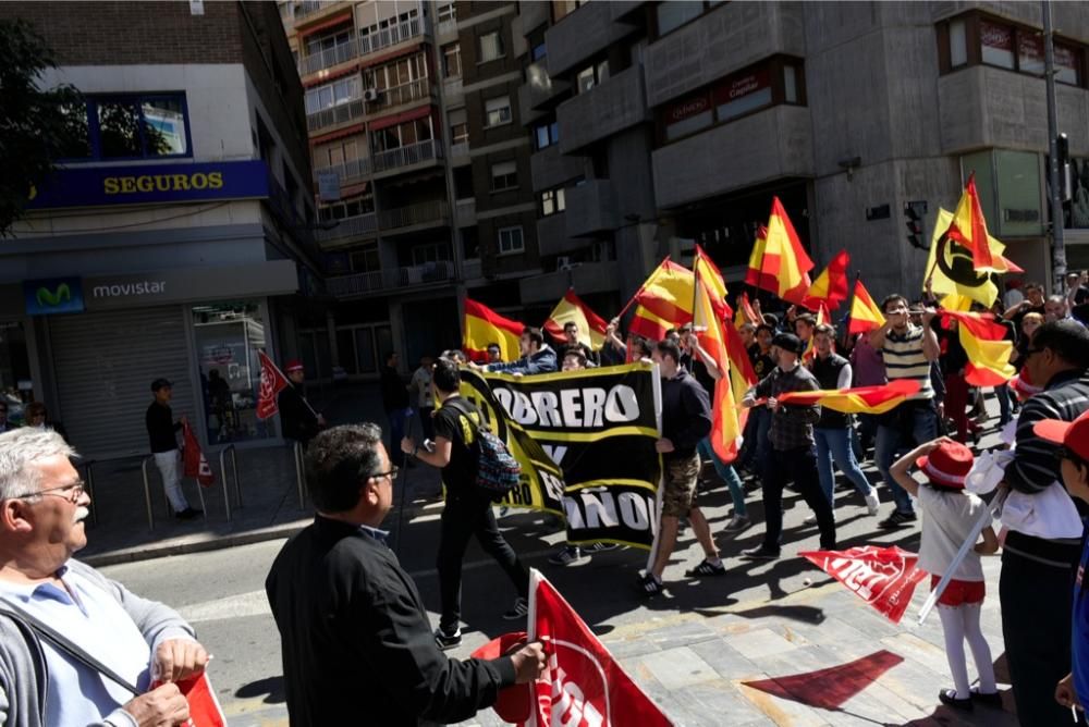 Manifestación del 1 de Mayo en Murcia