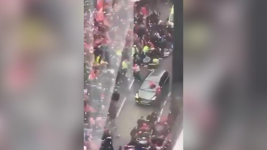 Detenido un hombre tras un atropello múltiple durante la celebración de la Premier del Liverpool