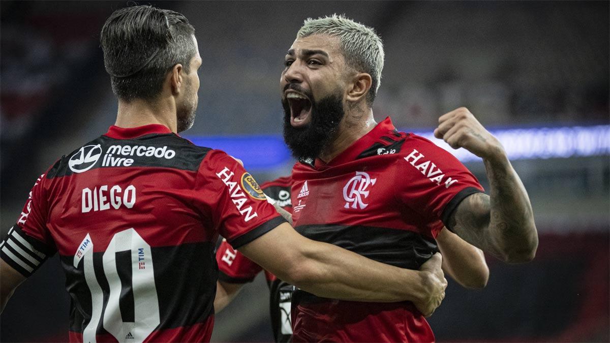 Gabigol marcó dos goles y volvió a tener una actuación determinante