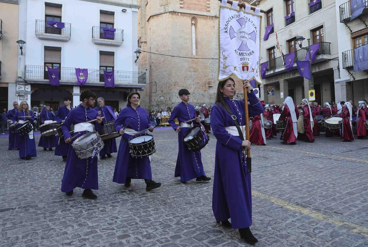 Los mejores momentos de la Tamborrada en la Semana Santa de Sagunt