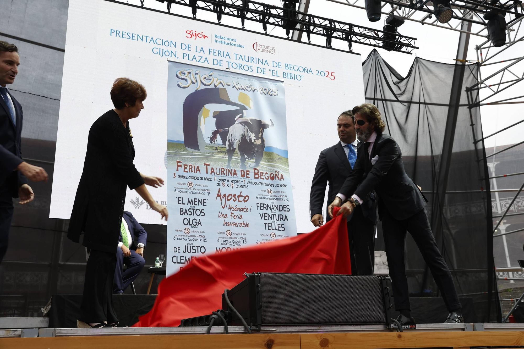 Así fue la presentación de la feria taurina de Gijón (en imágenes)