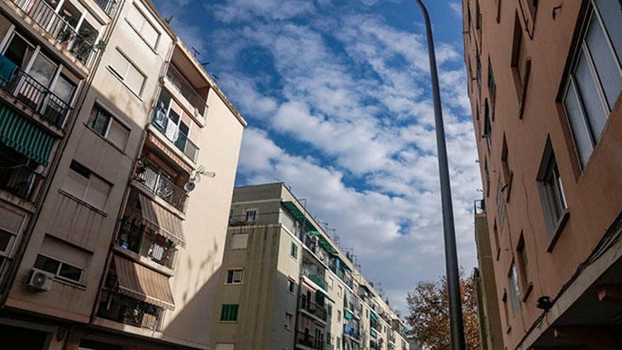 Calle Tomàs Rullan en el barrio de Son Gotleu.