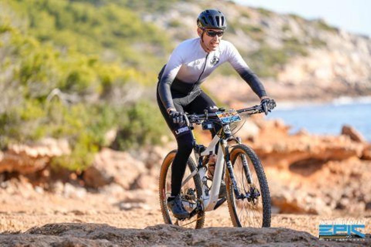 Salva Oliver, apasinado del ciclismo btt.