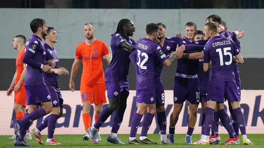 La Fiorentina ganó al Celje y estará en las semifinales de la Conference