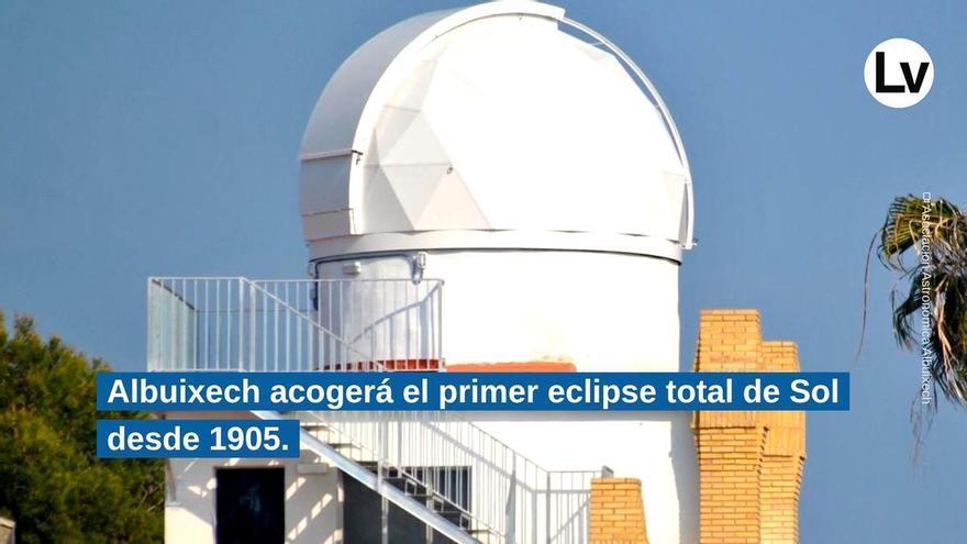 El eclipse solar podrá verse 45 minutos antes en Albuixech