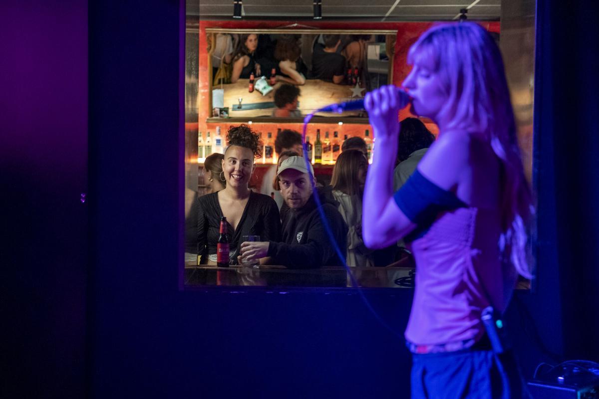 Concierto de Julieta en la inauguración del nuevo Heliogàbal, en 2023.