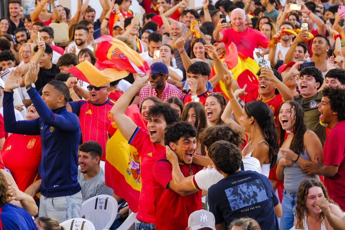 Partido Francia # España de semifinales del Mundial de fútbol