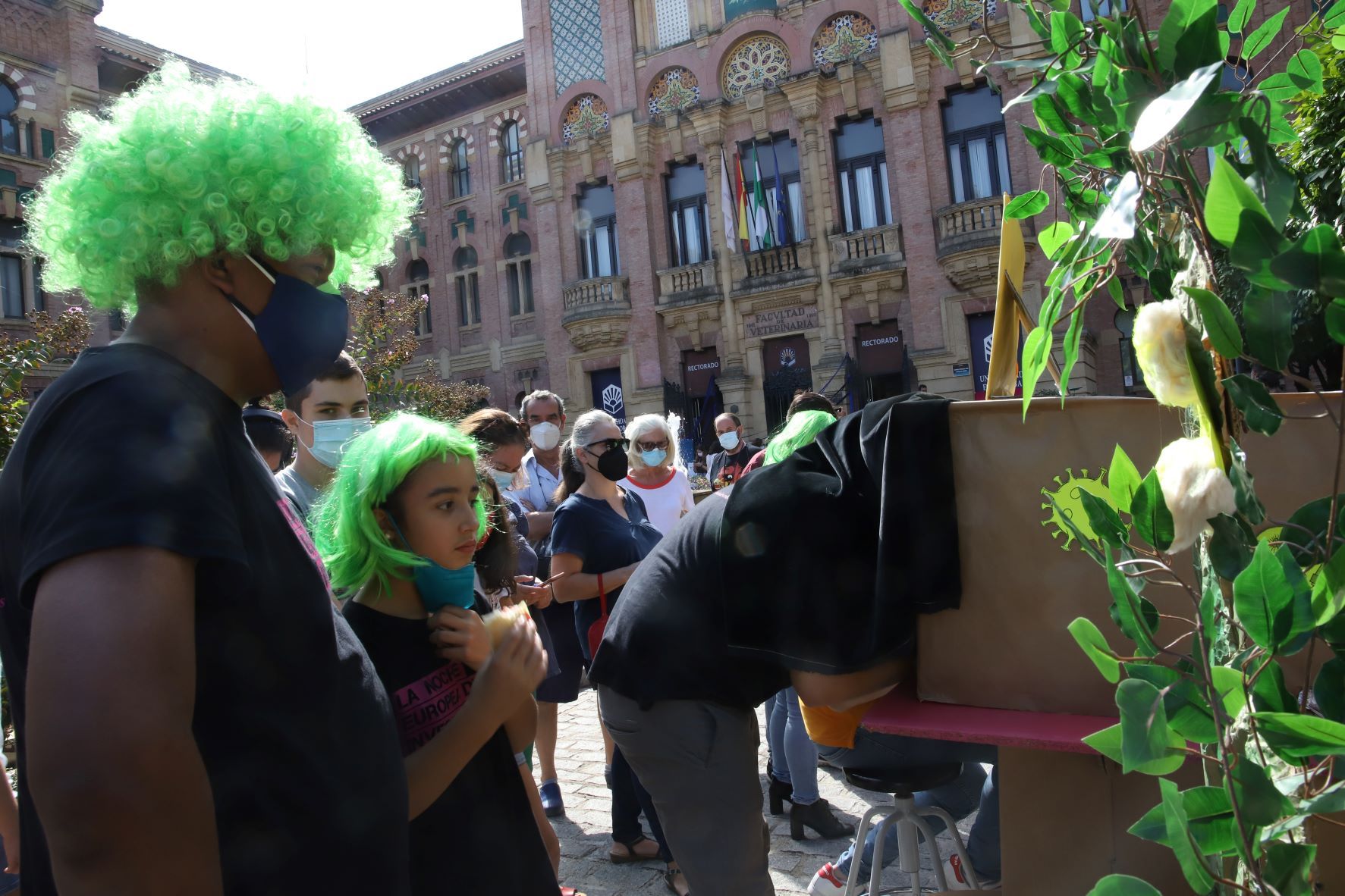 La ciencia se convierte en una fiesta infantil durante a Feria de los Ingenios