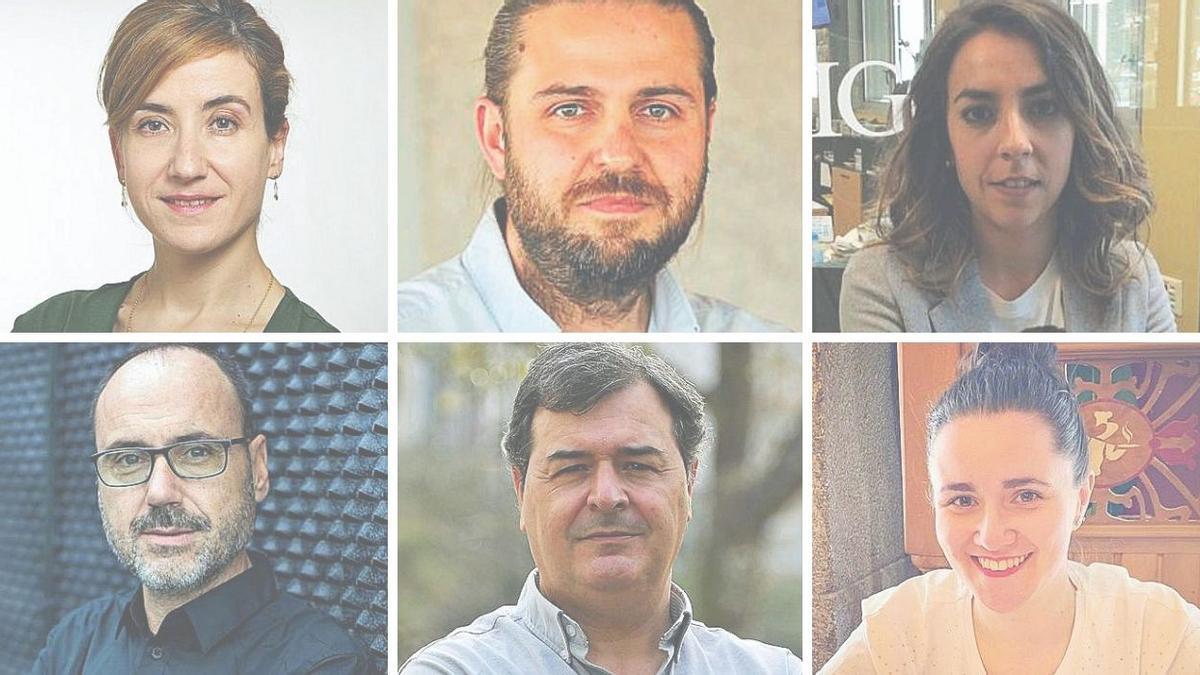 Nuevos nombramientos en FARO DE VIGO: Irene Bascoy, José Carneiro, Lara Graña, Alberto Otero, Nicolás Davila y Alba Chao.