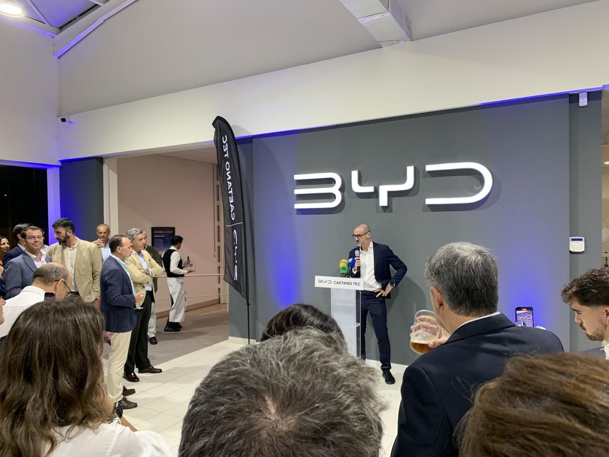 Caetano Reatil, inauguración BYD