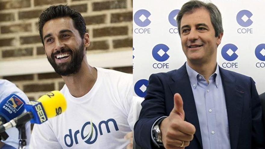 Álvaro Arbeloa y Manolo Lama.