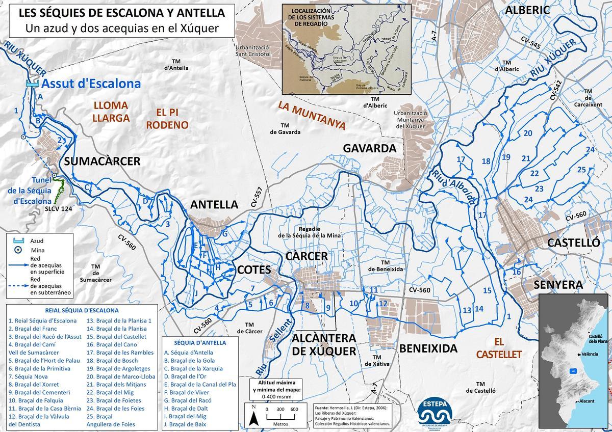 Les Séquies de Escalona y Antella.