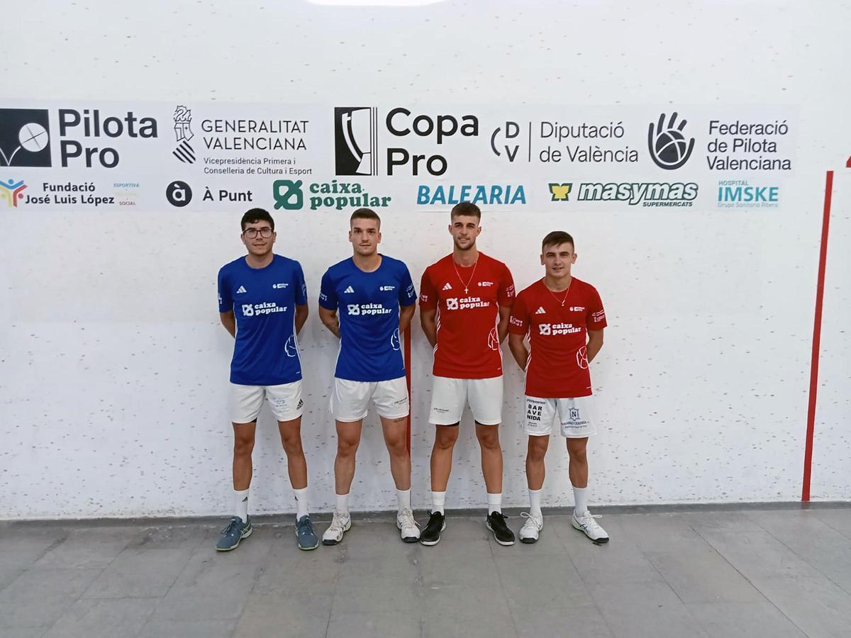 Primera jornada de la Copa Caixa Popular de raspall Pro2 a Genovés.