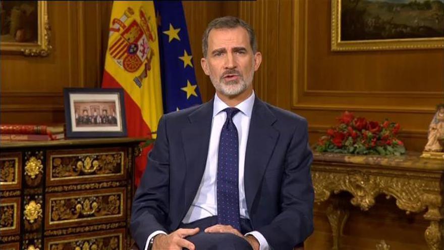 Felipe VI apela a la unidad de los españoles para superar los desafíos