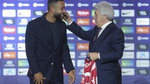 Memphis Depay, en su presentación: El Atlético es un gran club