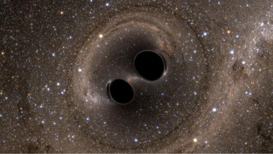 Descubren la fusión de agujeros negros más masiva jamás detectada