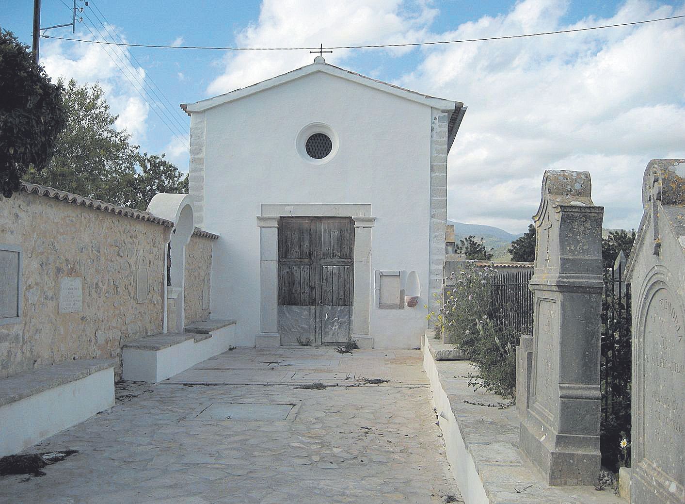 La capilla del cementerio viejo de Binissalem.