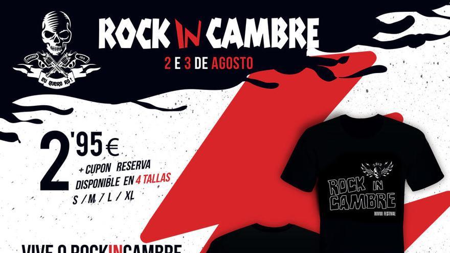 Camiseta Rock in Cambre 2019