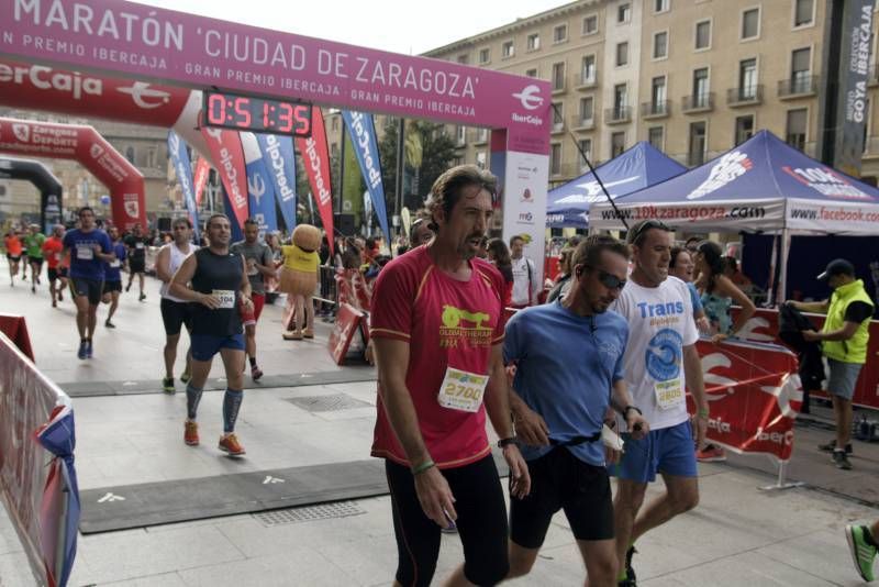 Fotogalería del IX Maratón de Zaragoza