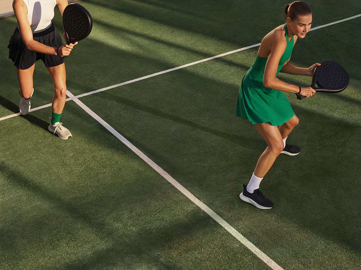 Oysho reinventa la tendencia Tenniscore en su Racket Sports Collection -  Woman