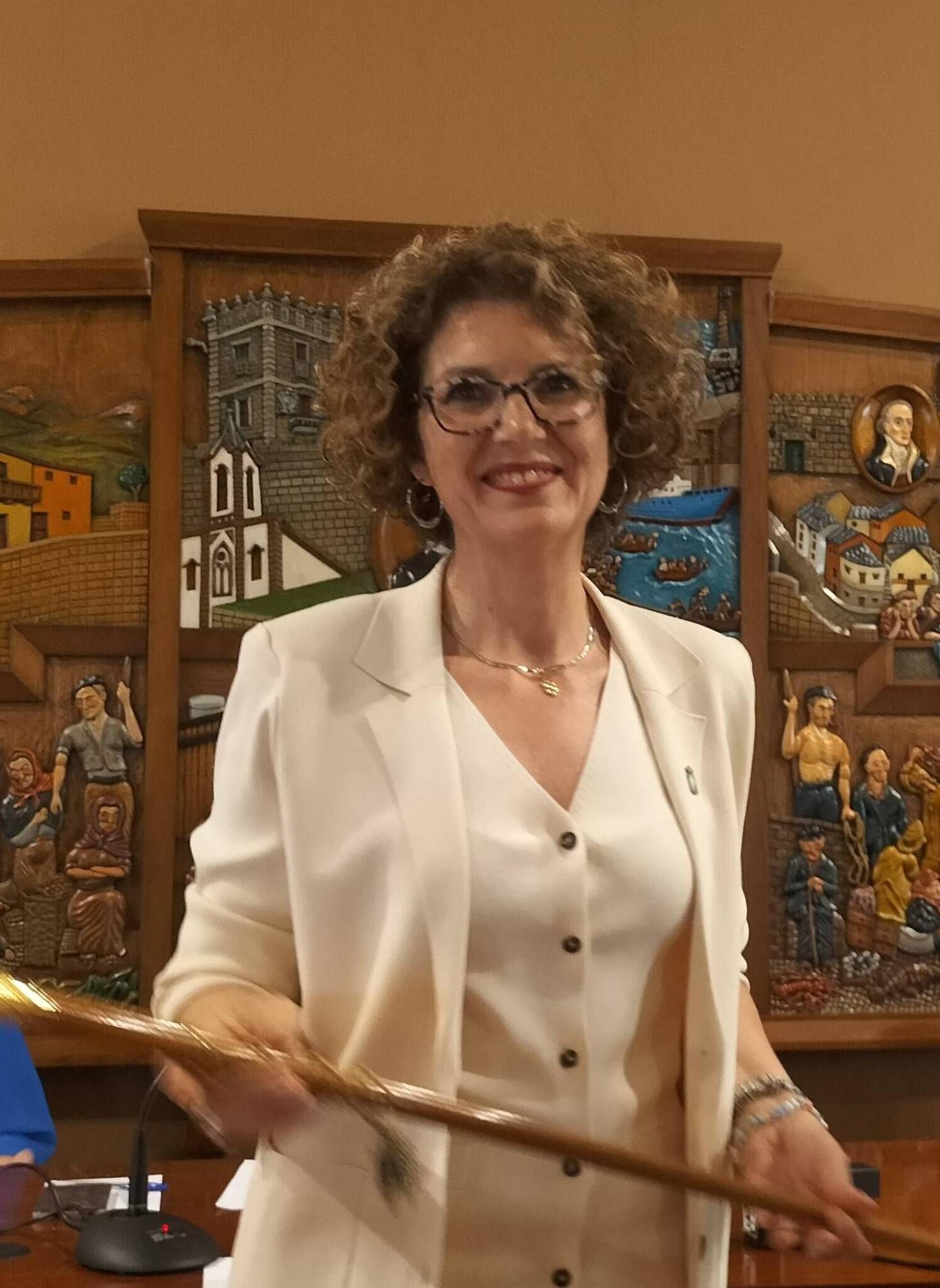 Ana Isabel Fernández, alcaldesa de Navia.