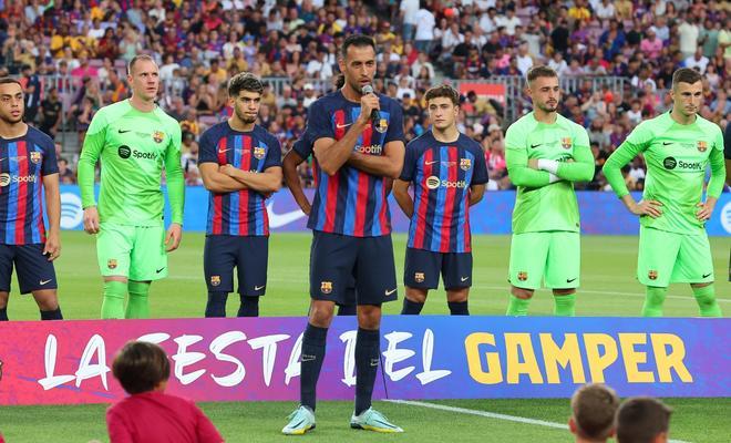 Así se vivió la presentación de los jugadores en el Camp Nou