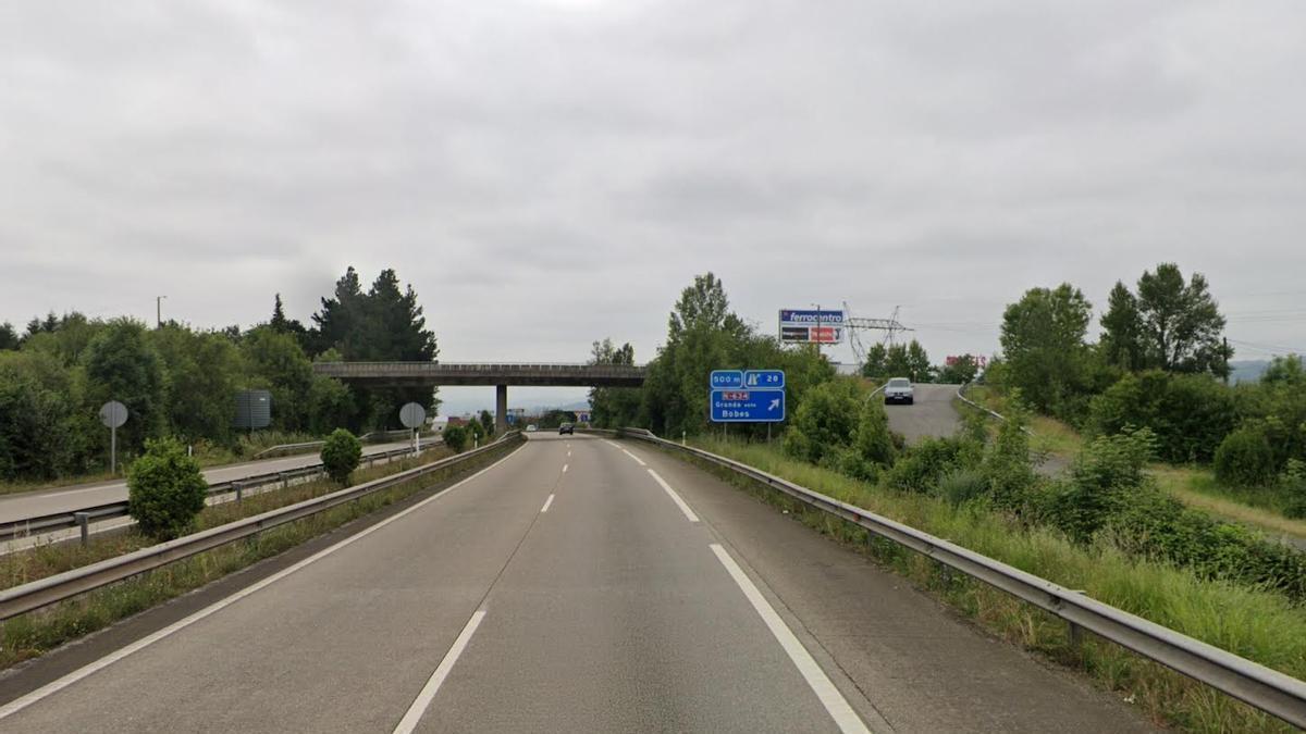 El puente en el que se va a colocar la malla metálica de seguridad