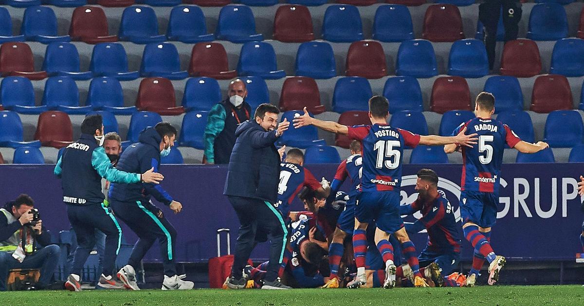 El Levante, a semifinales de la Copa