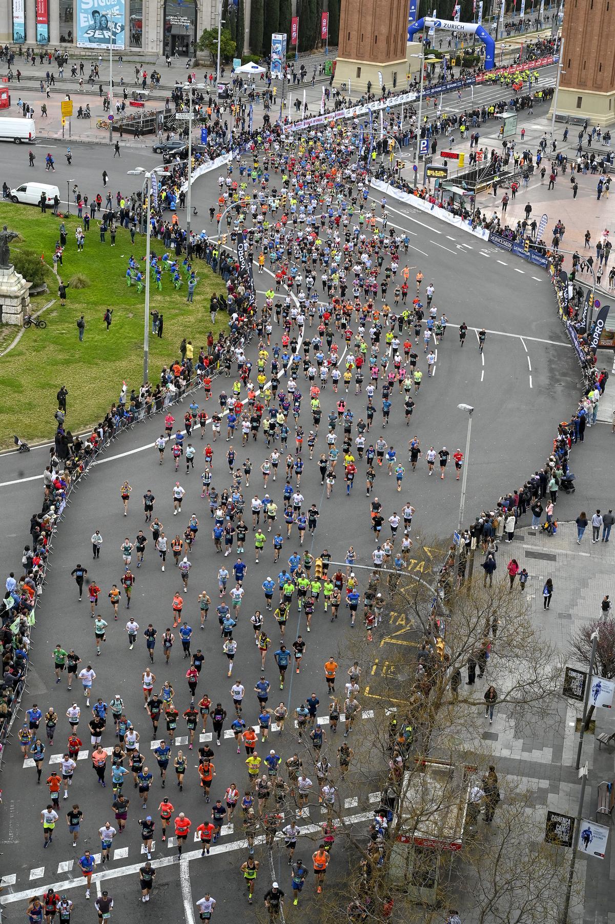 La Maratón de Barcelona 2023 en imágenes