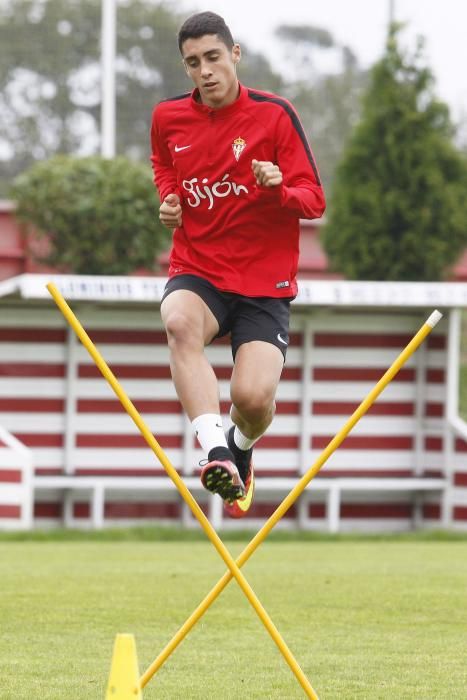 Entrenamiento del Sporting