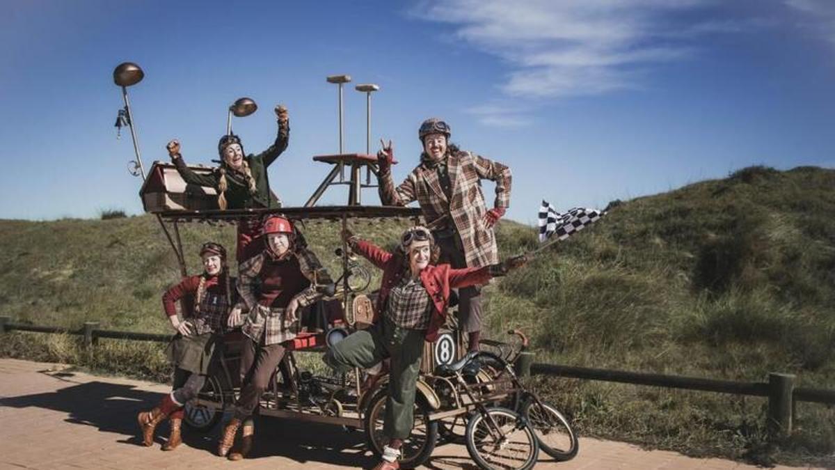 La Finestra Nou Circ trae este viernes a Oleiros su espectáculo 'Pilots'.