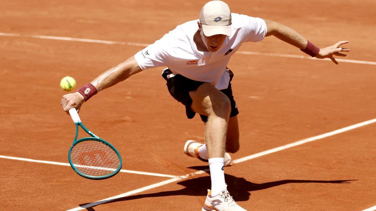 Landaluce en la victoria en Roland Garros