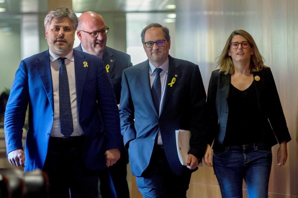 Ple d'investidura de Quim Torra