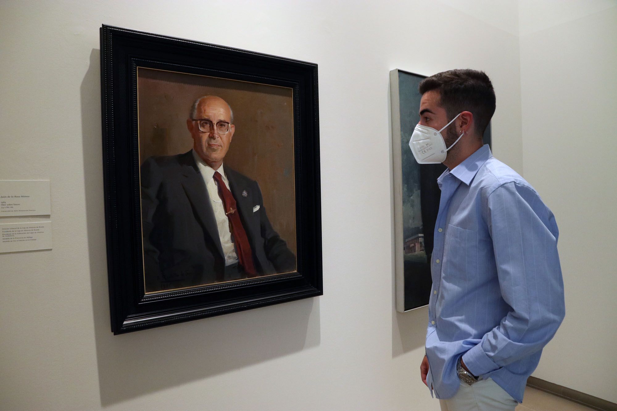 Inaugurada la Exposición 'Banqueros y Empresarios. Retratos de Félix Revello de Toro'