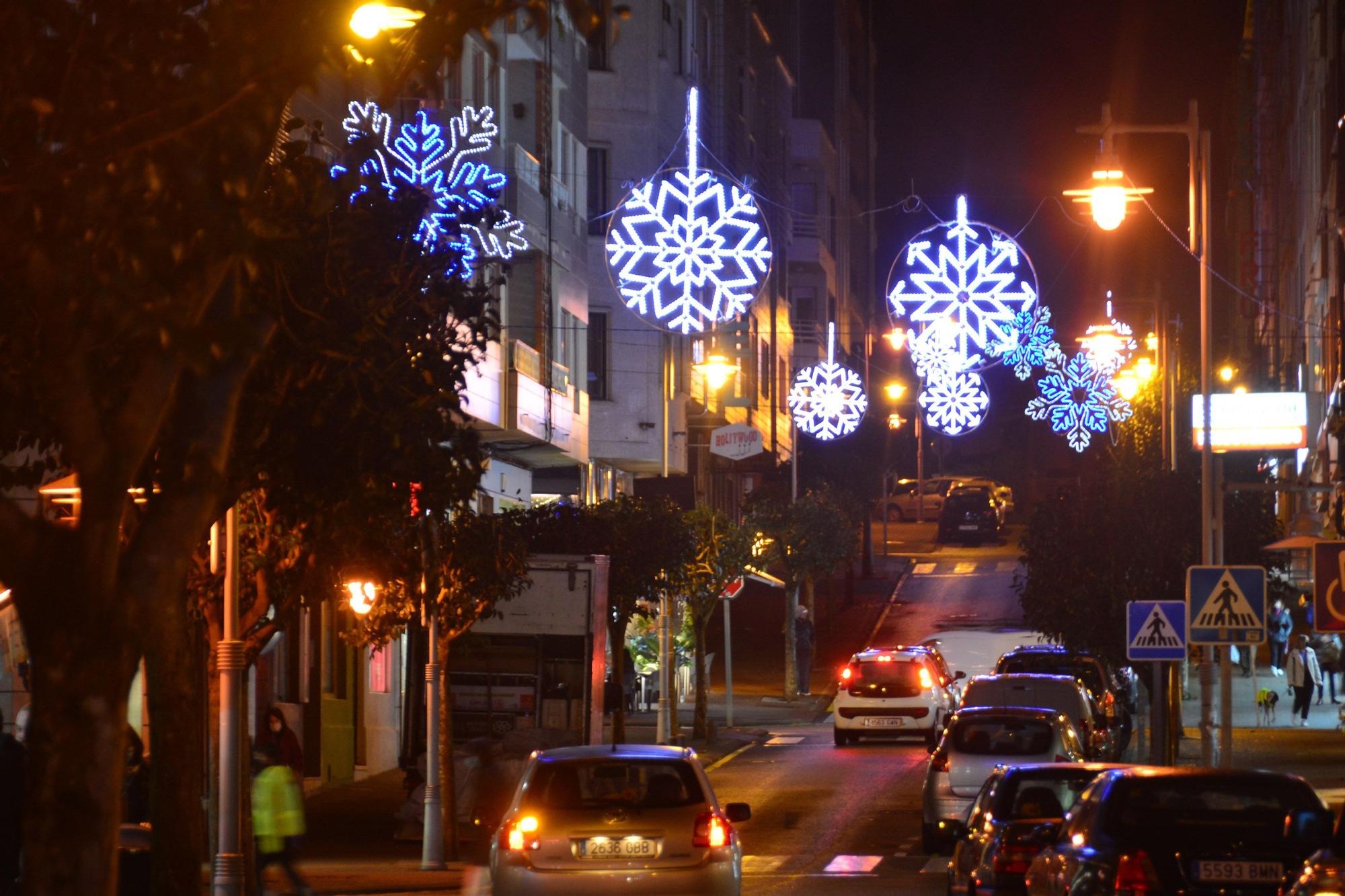 La Navidad se ilumina en Cangas