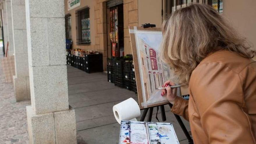 Encuentro de acuarelistas en Zamora | La ciudad como inspiración