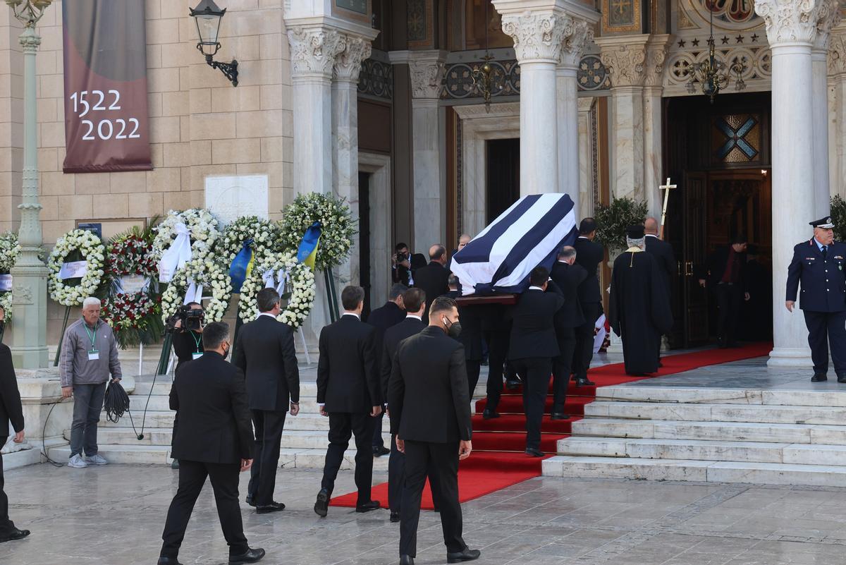 Funeral del rey Constantino de Grecia en Atenas