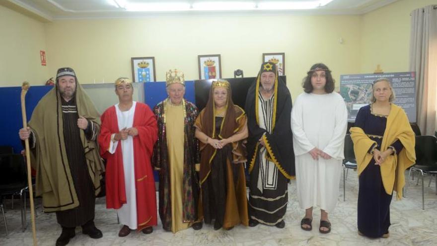 La escenificación de Paradela incorpora las “Bodas de Caná” el Domingo de Ramos