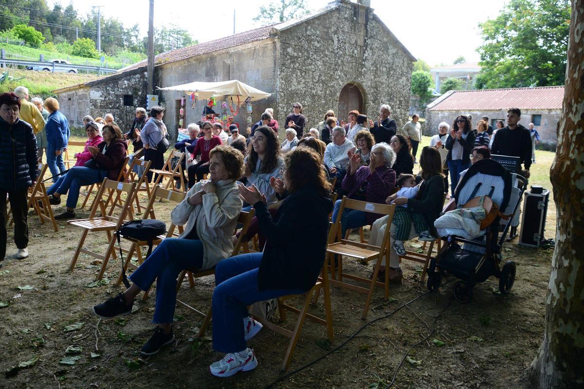 Romarías en Sanamedio e Darbo, no Morrazo, polas Letras Galegas