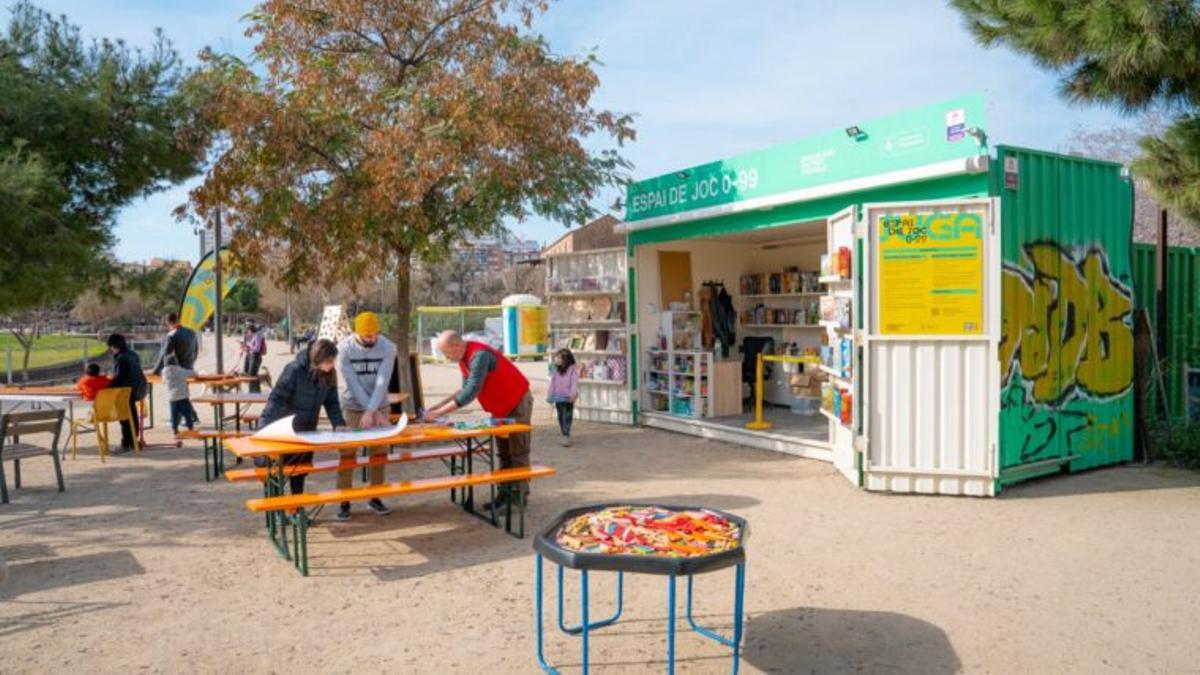 Espacio de Juego 0-99 de la Clariana de Glòries, en Barcelona