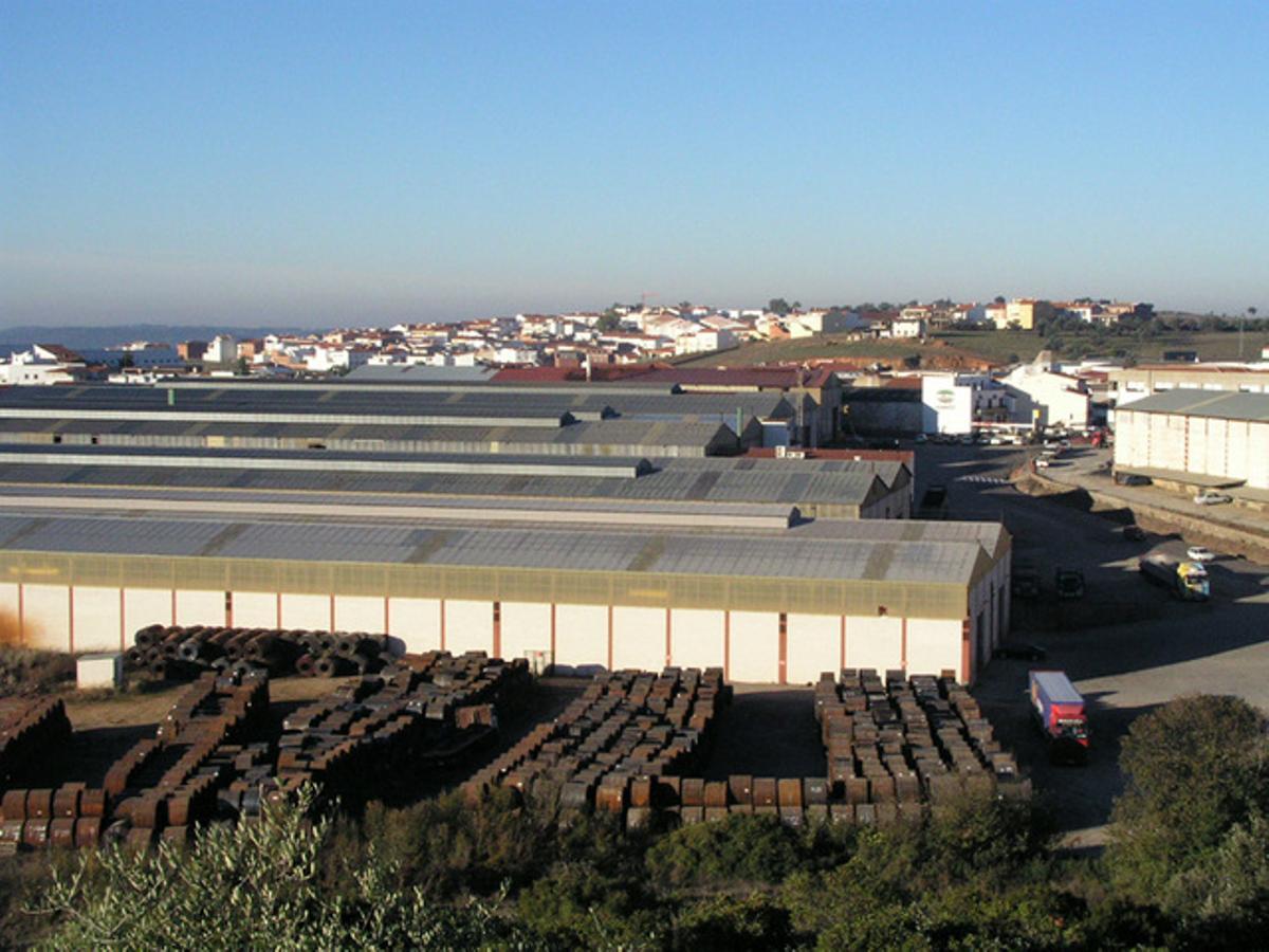 Instalaciones de la empresa de Alfonso Gallardo en 2011.