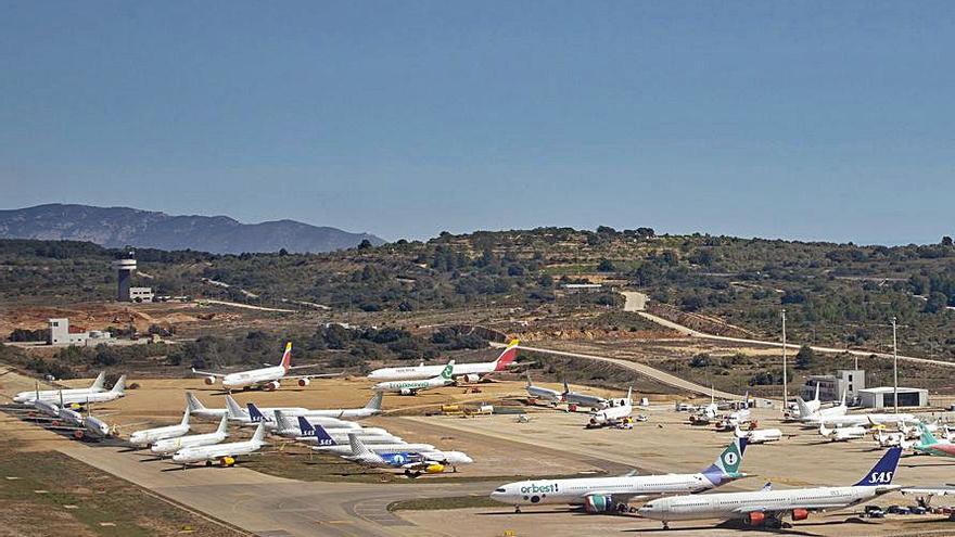 Panorámica del aeropuerto de Castelló. | LEVANTE-EMV