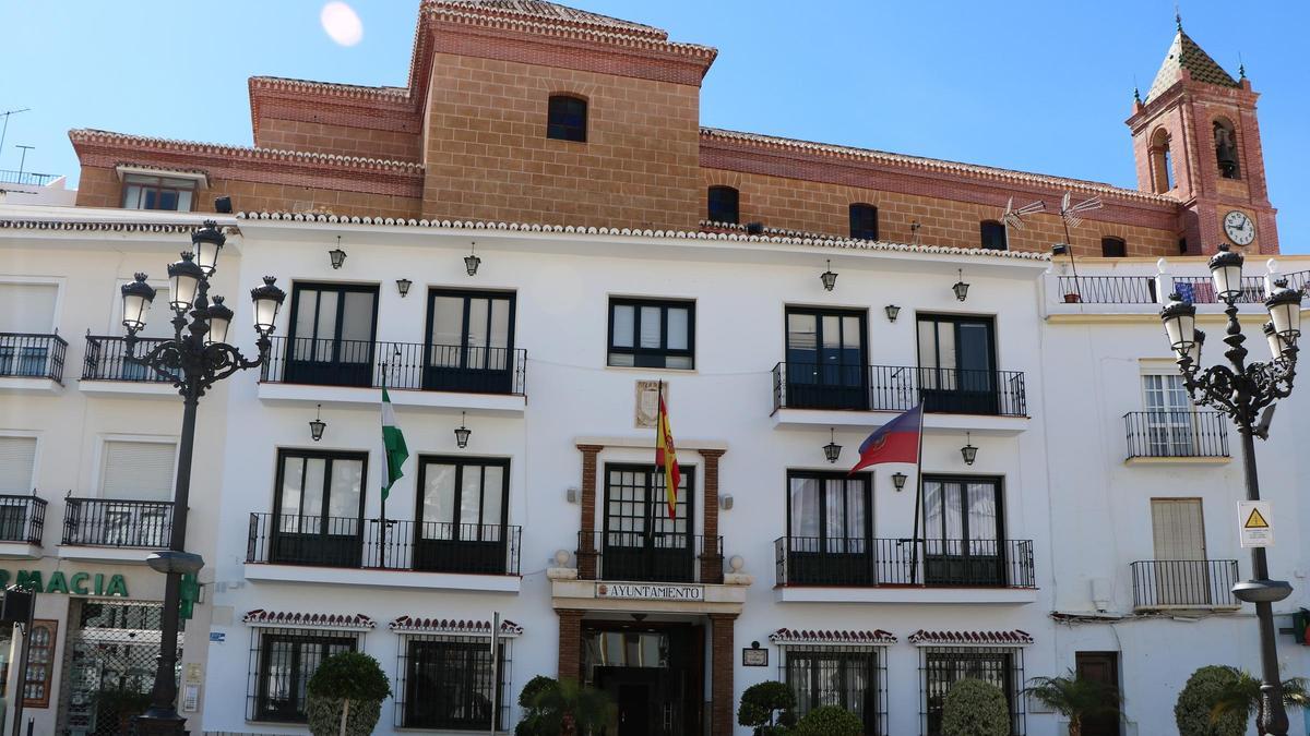 Vista del Ayuntamiento de Torrox.