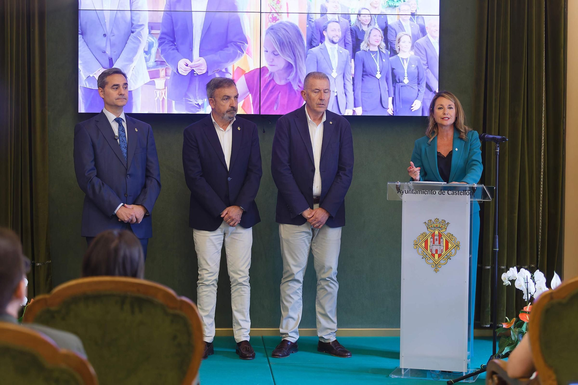 Todas las imagenes del balance de mitad de legislatura del equipo de gobierno de Castelló