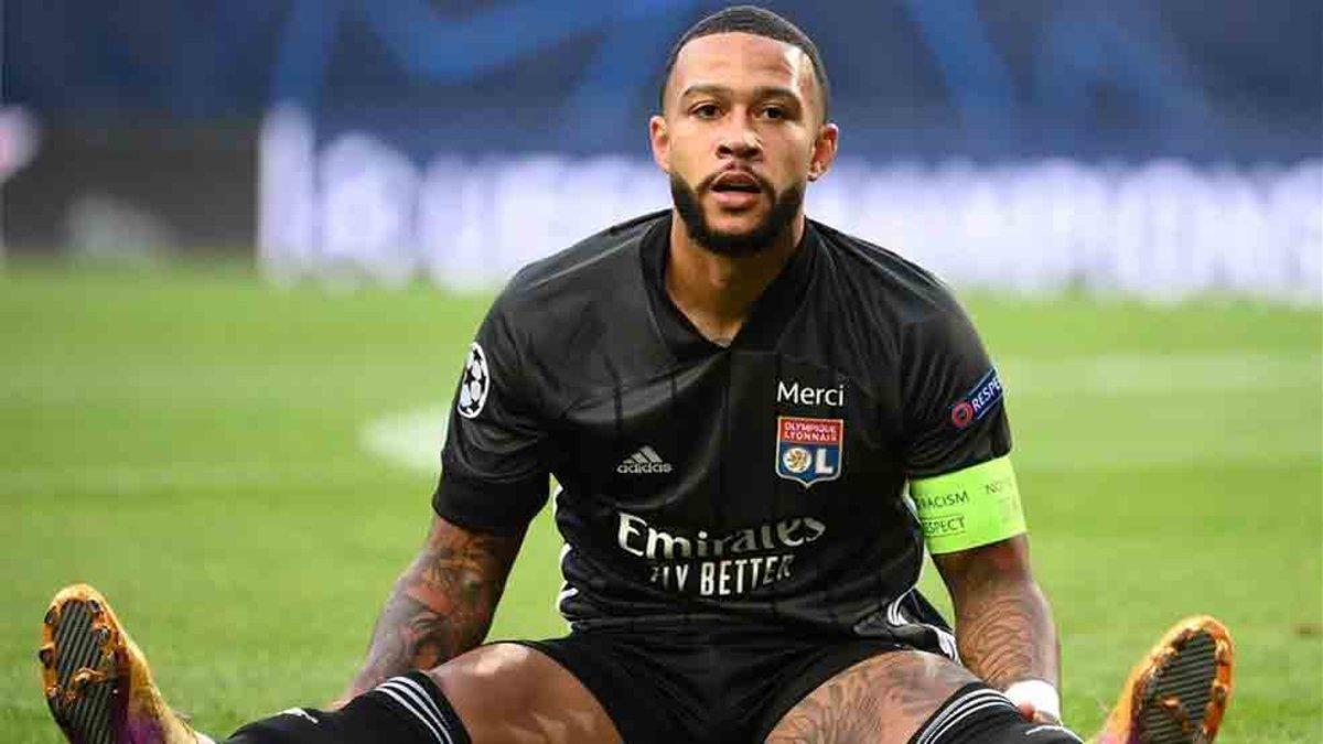 Memphis Depay está molesto con los dirigentes del Olympique Lyon