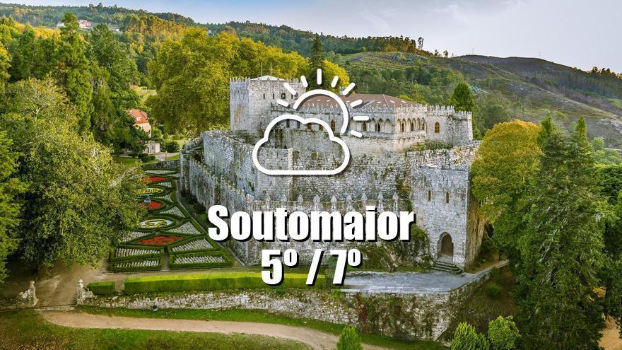El tiempo en Soutomaior: previsión meteorológica para hoy, domingo 30 de noviembre
