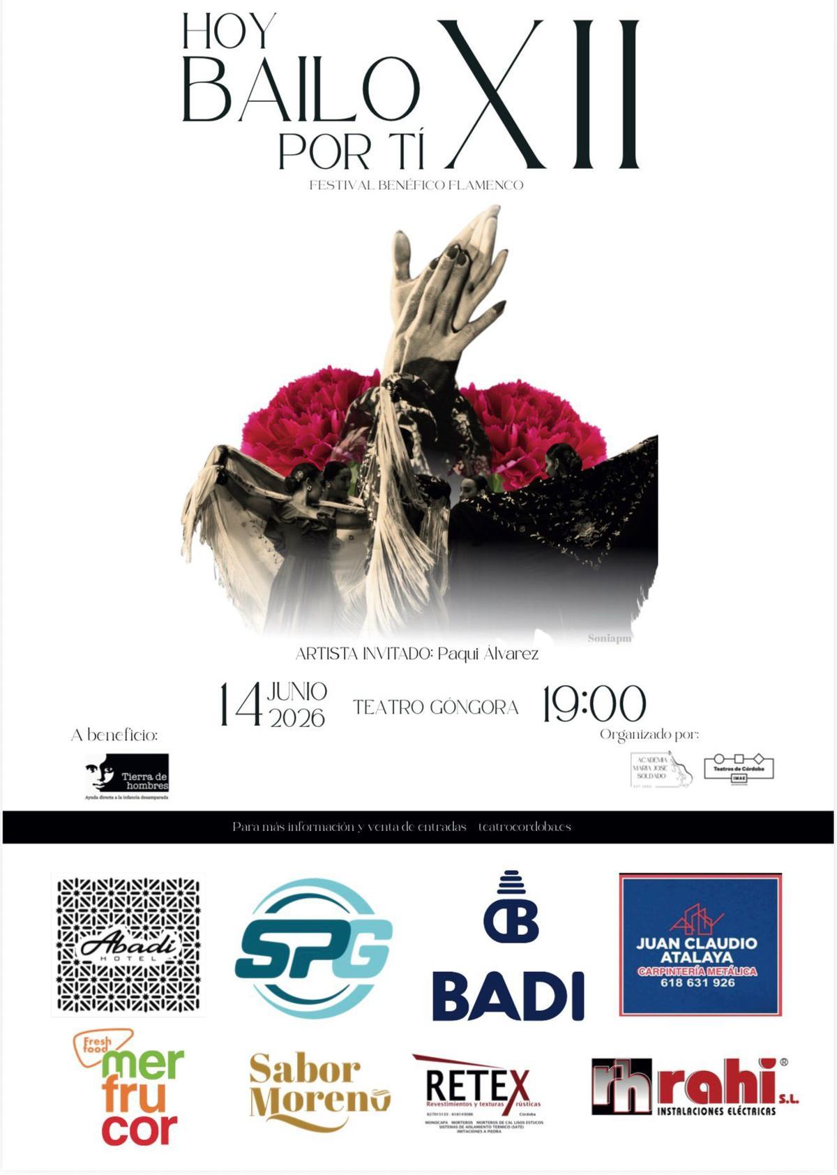Cartel de 'Hoy bailo por ti'.