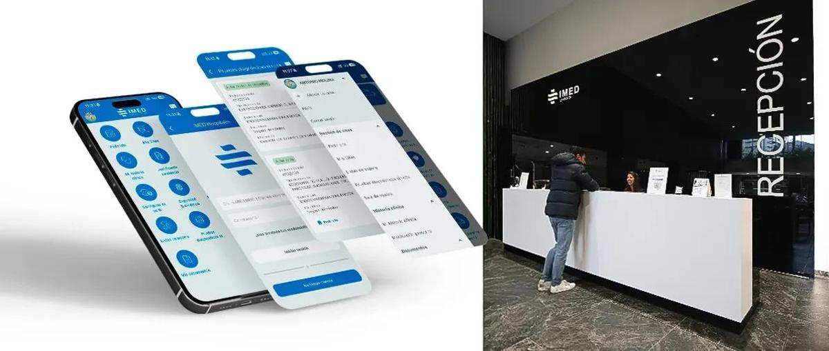 La nueva versión de la app de pacientes de IMED Hospitales ya está disponible para iOS y Android.