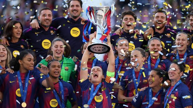 Éxito rotundo del nuevo formato de la Champions femenina: "En audiencia, la competición ha marcado un nuevo hito"