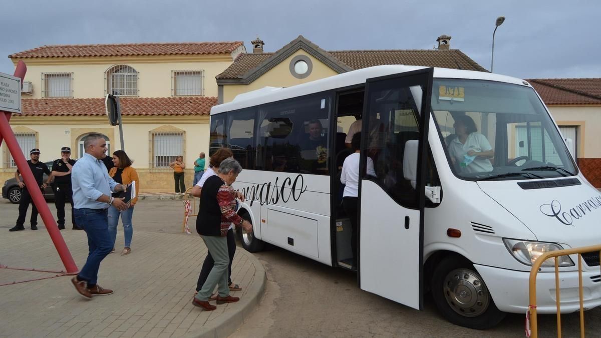 Autobús de Fuente Palmera, en una imagen de archivo.